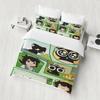 Luo Xiaohei Printed Polyester Children 3D Children'S King Size  Bedding Duvet Cover Set Cute Printed Cartoon Quilt Cover Home