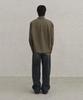 SENTAIR Curved Line Pigment Shirt_Khaki