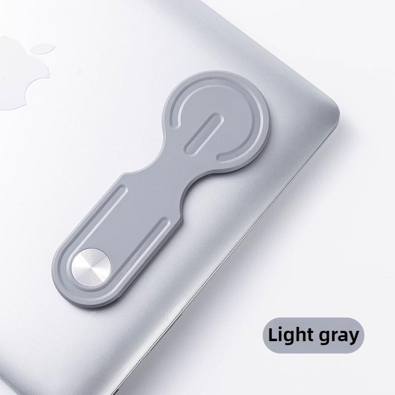 

Rotation Magnetic Phone Holder Notebook Accessories Stand for Magsafe IPhone 16 15 14 13 12 Pro Max Smartphone Laptop Back Mount сірий колір