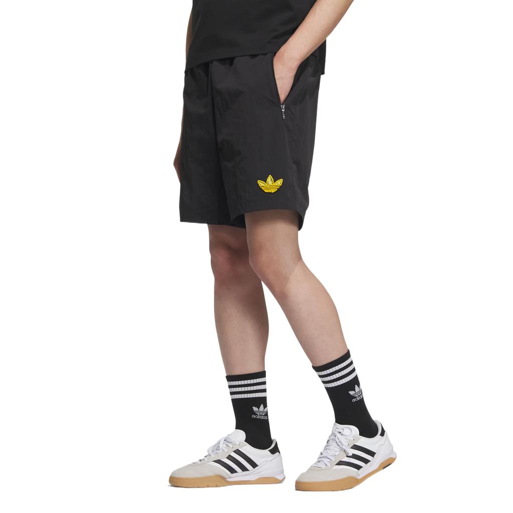 Adidas Originals TrefoilBadge Casual Shorts Men's Black KE5795