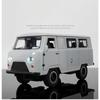 New 1/18 Russian UAZ TRAVELER 452 VAN Alloy Diecasts & Toy Vehicles Metal Toy Car Model Sound and Light Collection Kids Toy