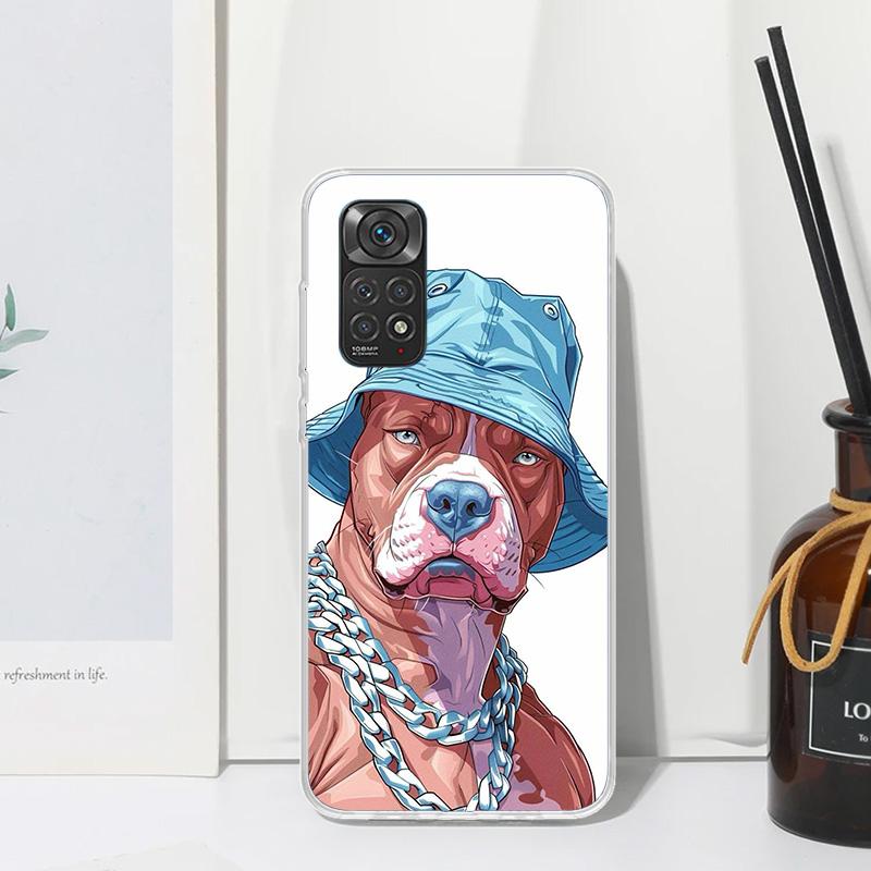 Pit Bull Pet Dog Pitbull Phone Case For Xiaomi Redmi Note 15 13 14S 14 Pro Plus 12S 11S 10S 12 11E 10 11T Art Fundas Back Cover