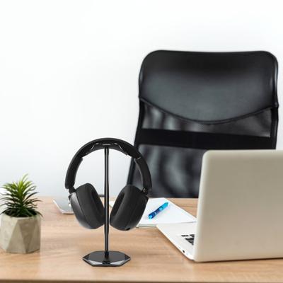 Gaming Headset Stand Rack Desktop Organizer with Anti-slip Base Arched Design High Stability
