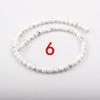 Koni Natural White Turquoise Round Beads for DIY Jewelry Accessories