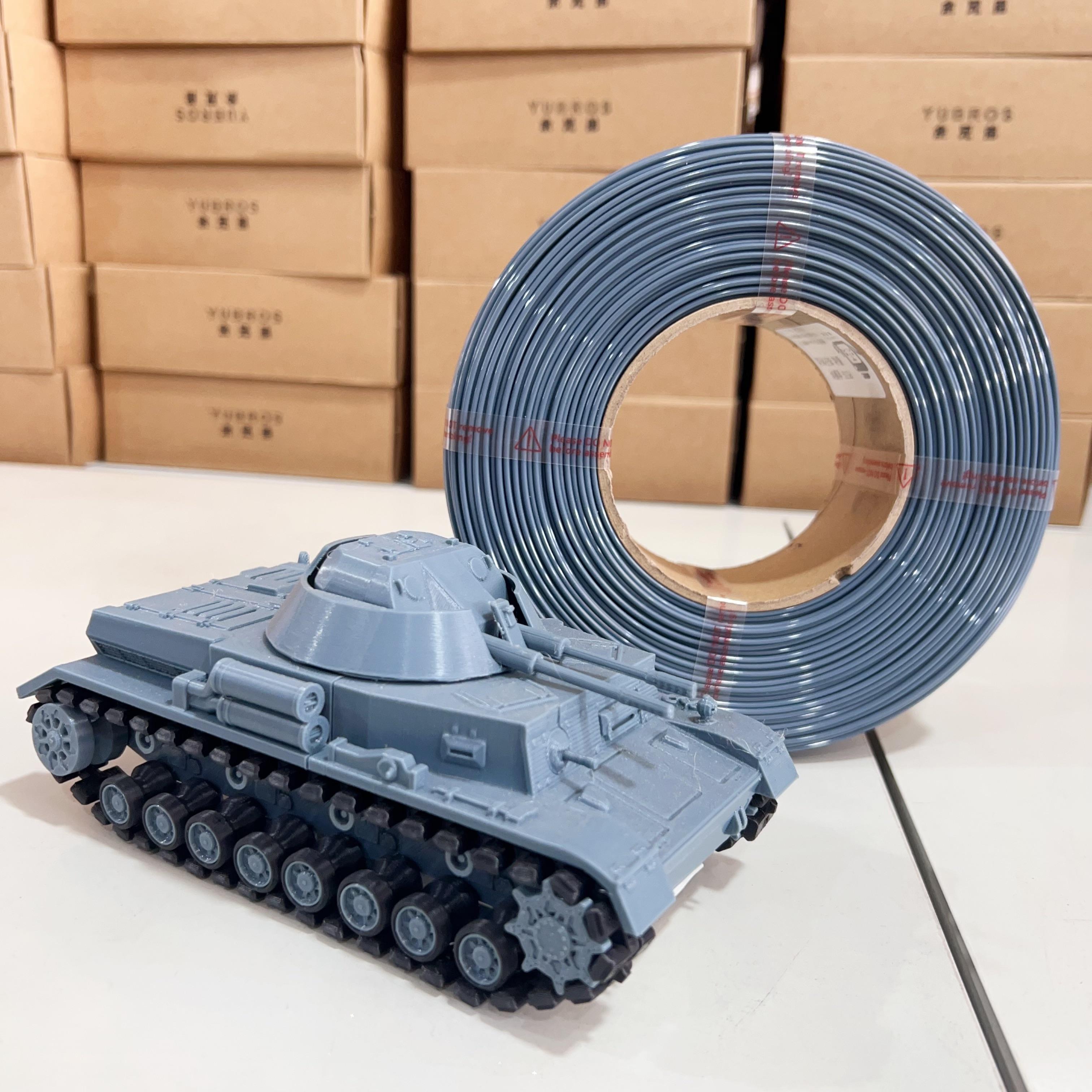 PETG Basic German Grey Plastic Rods Filament High Speed 3d Printer Filamento Petg 3D Printing Filaments&PETG
