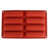 Baking Mold Classic Collection Shapes Non Sticky 8 Forms Silicone Eclair Cake Baking Mold for DIY Mousse