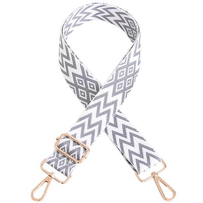 Strap Accessory With  Cross-body Printed Wide Strap; Colorful Single Shoulder  Strap Adjustable.