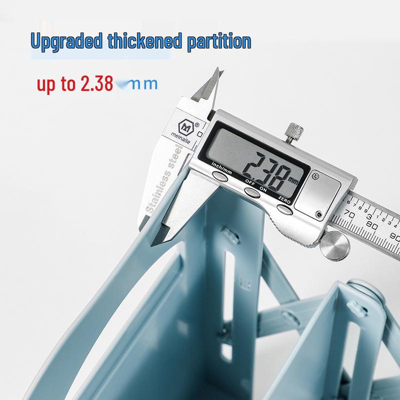 Extendable Desktop Bookshelf & Pen Holder with Foldable Book Clip