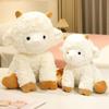 25/35cm White Sheep Delicate Plush Toy Stuffed Sitting Pose Fluffy Soft Huggable Pillow Birthday Gifts