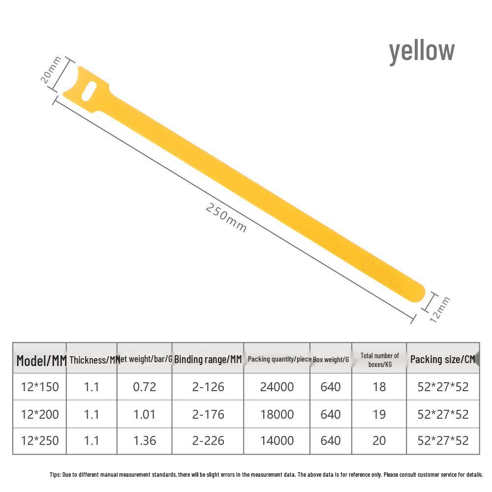 Nylon Cable Organizer Self-Adhesive Strap - Power Cord Storage Tie with T-Shaped Hook and Loop