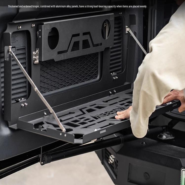 BYD Leopard 5 Tailgate Aluminum Folding Storage Rack