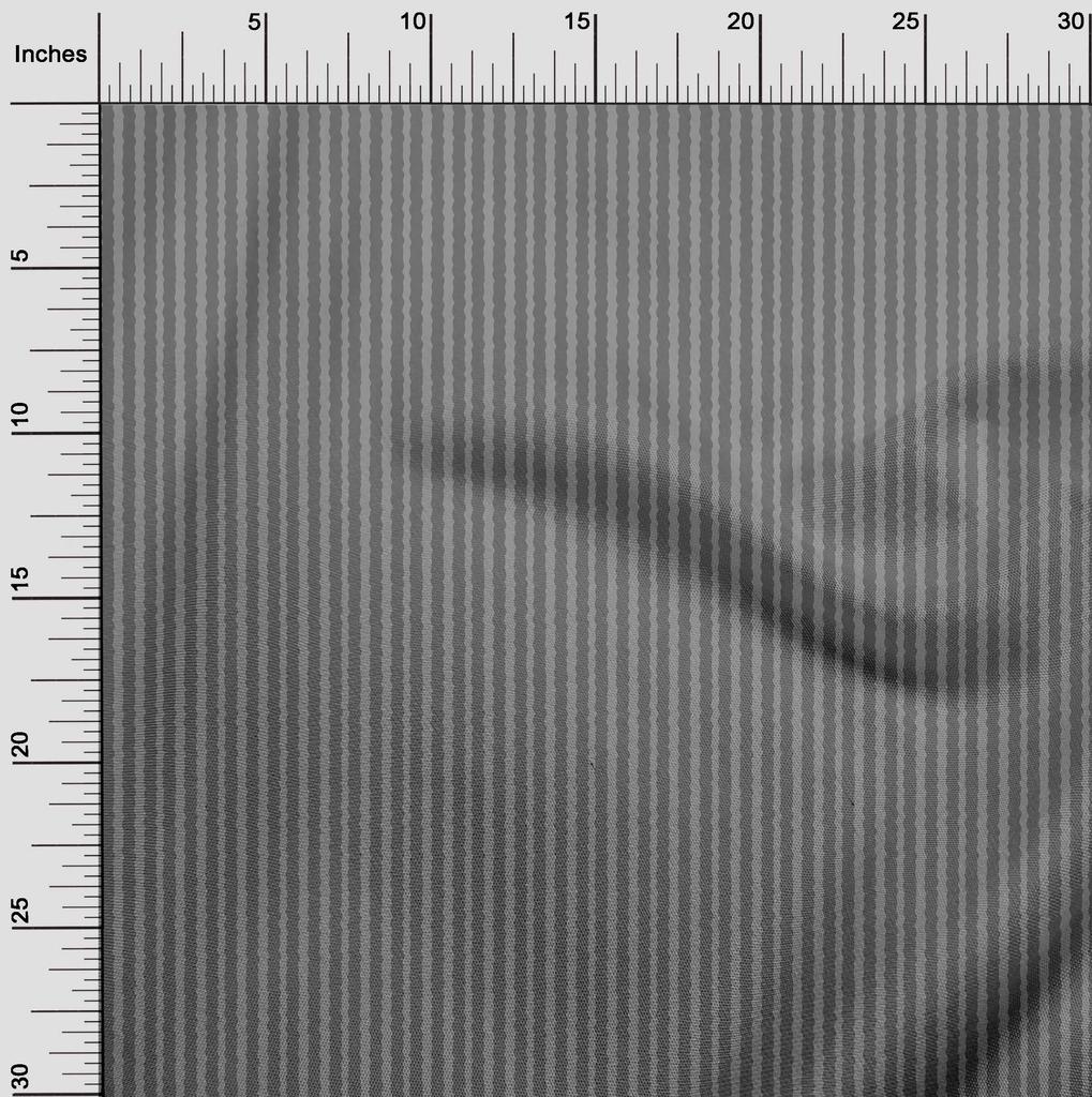 oneOone Bavlnená pružná sivá látka Prúžky Prešívacie potreby Tlačiť Šijacie látky By The Yard 40 palcov