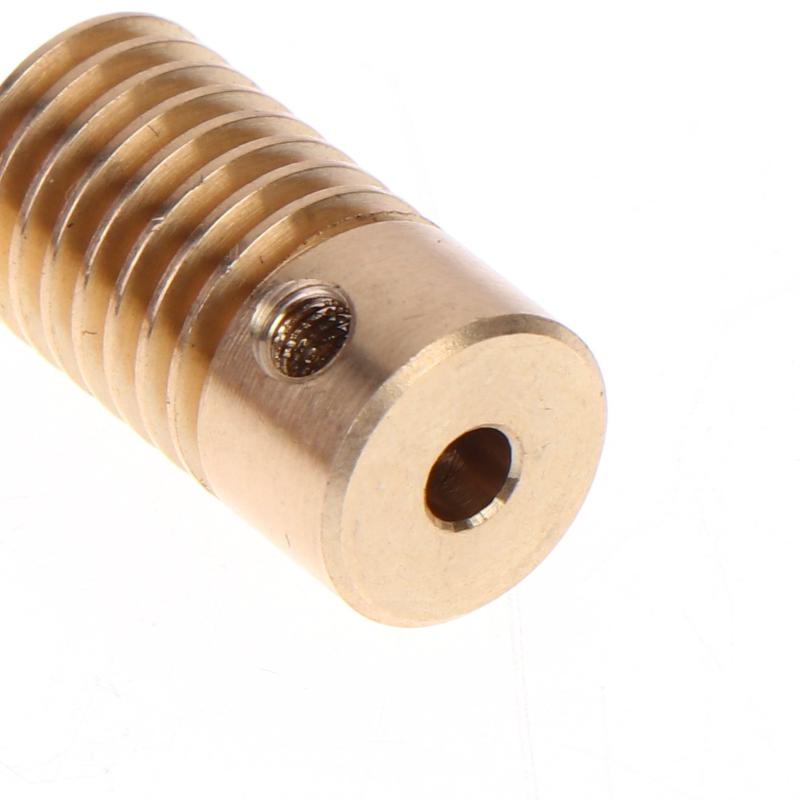 1 Pcs 0.5M Deceleration Worm Gear 065/151 Turbine 3.175/3/4/5/6 Mm Deceleration Worm Wheel