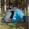Vidaxl 4-person Dome Tent Blue Waterproof