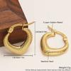 Stainless Steel Flower-shaped Earrings with Irregular Pleated Smooth Surface. Versatile Geometric Accessories for Women.
