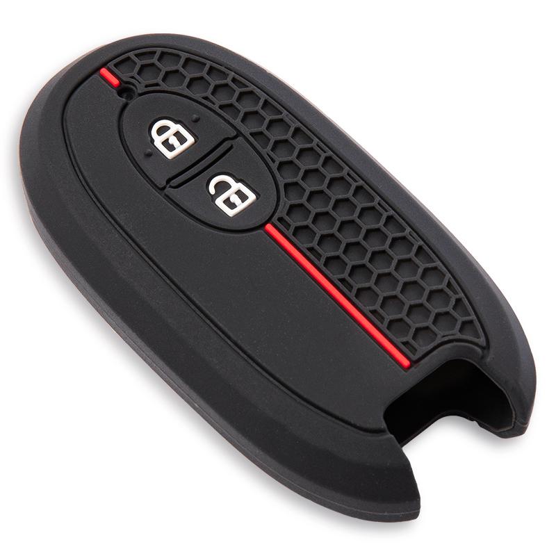 2 Buttons Car Key Case Cover Shell Fob For Suzuki Palette Solio Mr Wagon Hustler Alto Lapin Every Spacia Protector Accessories