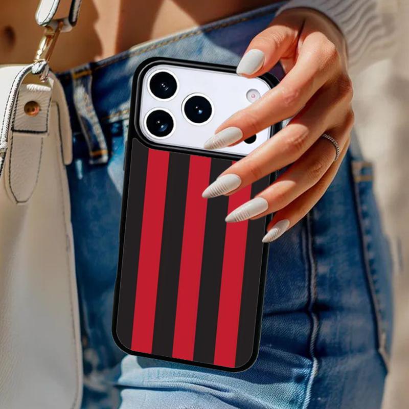 Milan Stylish Stripe Design Phone Case For iPhone 17 Air 14 15 13 12 Max Cover For Apple 16e 11 Pro Max Plus Coque