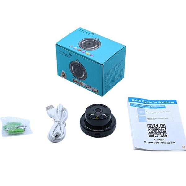 Cámara Pequeña Inalámbrica HD, Cámara Pequeña De Video 1080P Sport DV Para Seguridad En El Hogar Par Anggrek
