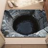 3D Illusion Floor Mat: Dirt-Resistant, Wear-Resistant, Absorbent Door & Bathroom Foot Pad