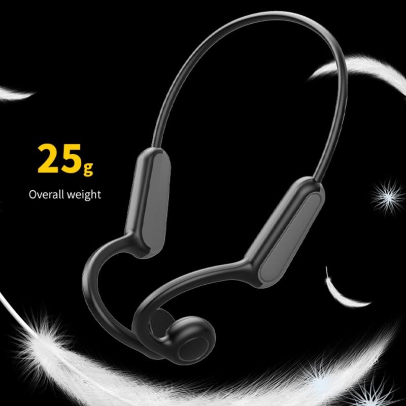 Open Ear Sport Bone Conductions Headphones IPX4 Waterproof For Cycling Running Skiing 8H Playtimes Stable