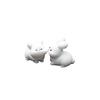 Cute Mini Cartoon Kissing Rabbit Cat Frog Car Ornaments Smooth Surface For Car Dashboard Home Desktop Decor