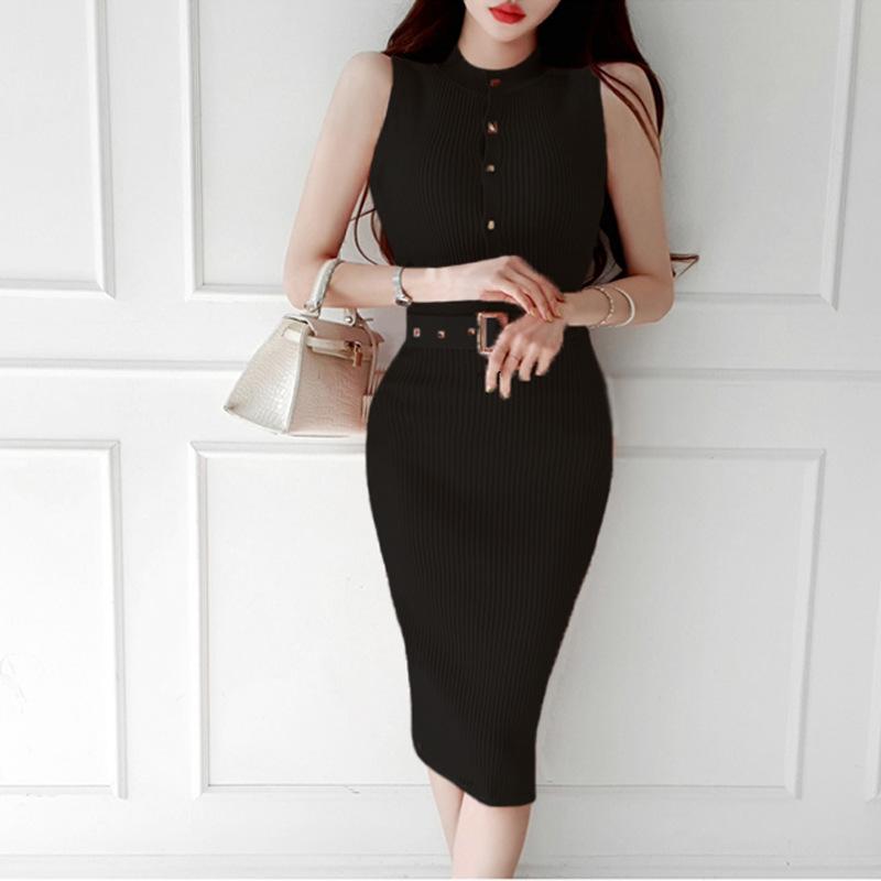 Rochie sexy din șold, fără mâneci, cu șireturi