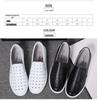 Spring Plus Size Women's Genuine Leather Slip-On White Flats - Casual, Breathable, Korean Style