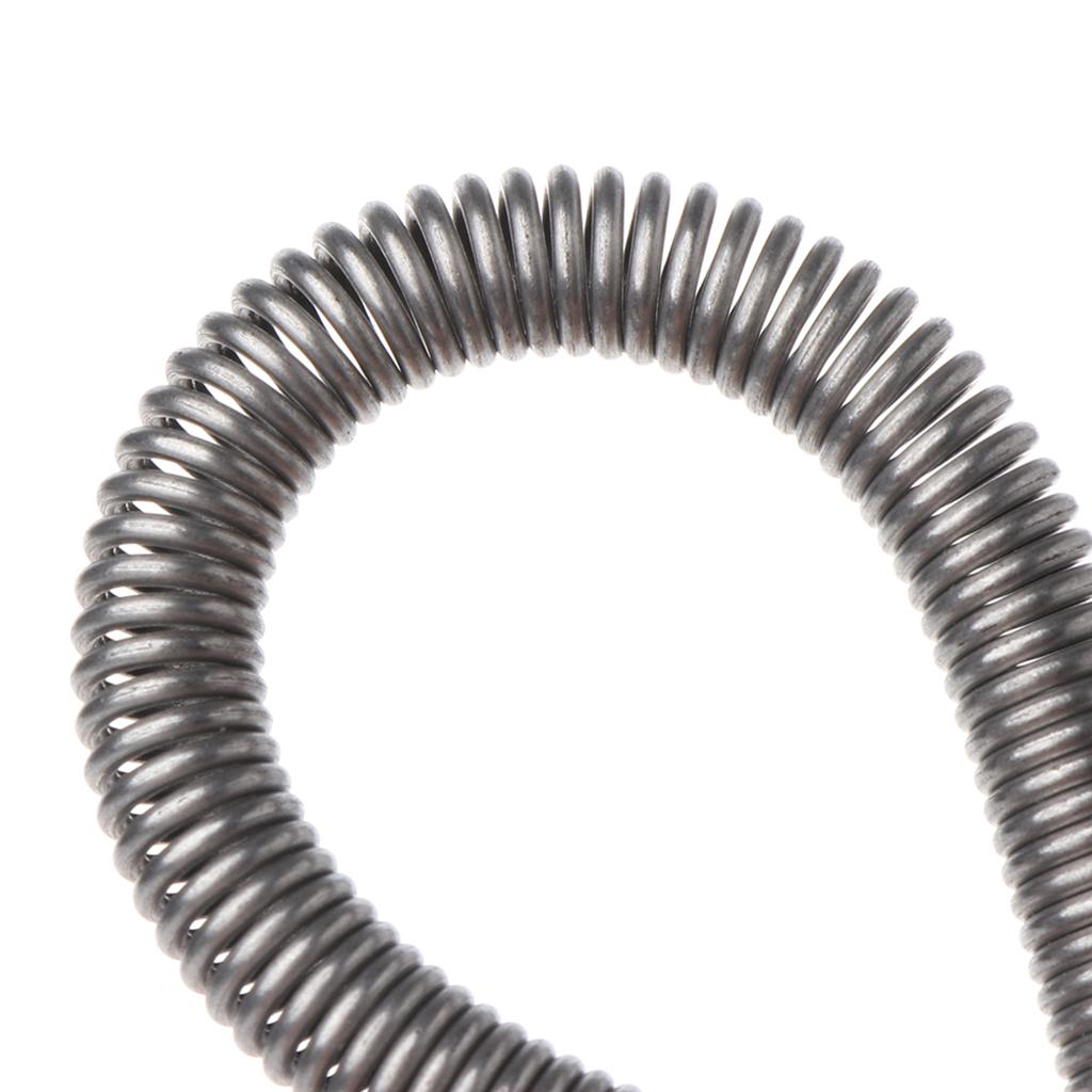 1 Pezzo AC220V FeCrAl Forni Elemento Riscaldante a Spirale Bobina Argentata Bobina Riscaldante Diametro 7mm Lunghezza 792mm 3000W