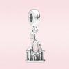 925 Silver Charm Magic Elf Castle Dangle Charm Pengdant Fit Original  Bracelet Women Jewelry Gift