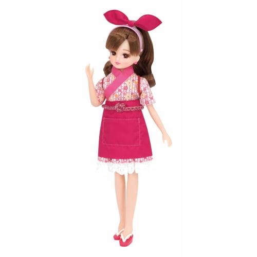 

TAKARA TOMY Licca-chan вращающийся конвейер суши платье Tenin-san кукольный игровой домик игрушка для детей от 3 лет и старше Соответствует стандартам безопасности игрушек ST ma