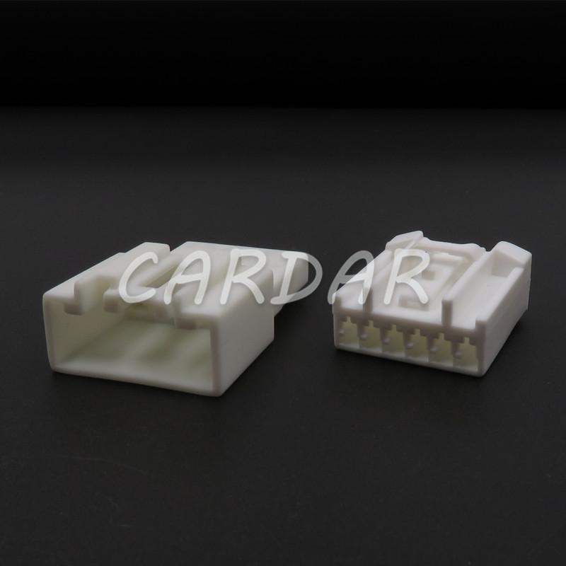 

1 комплект, 6-контактный 7183-6097, автоматический электронный жгут проводов, разъемы датчика автомобильного жгута проводов