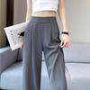 Spring & Autumn Women's High Waist Wide Leg Slimming Suit Pants