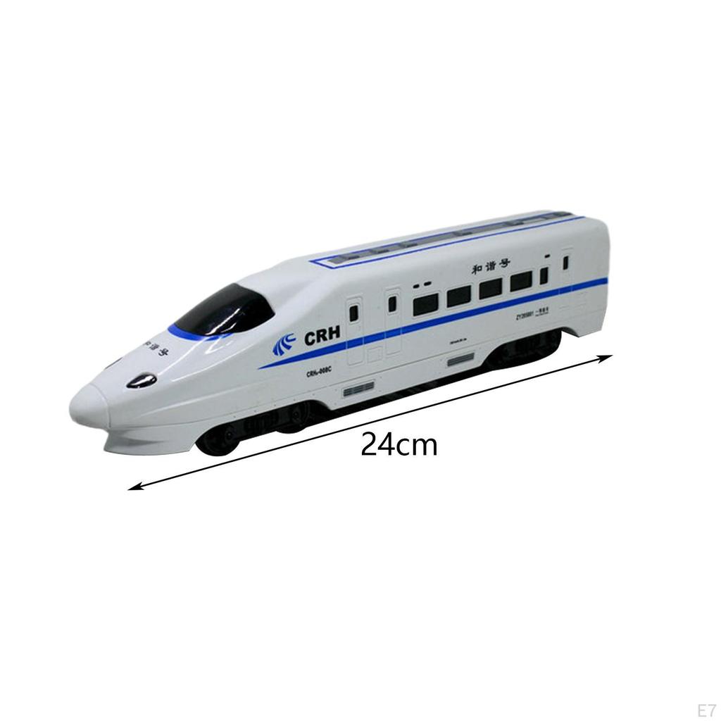 Express Freight Car Model Train Set 1:87 - Railway Playset for Kids' Birthday Gifts