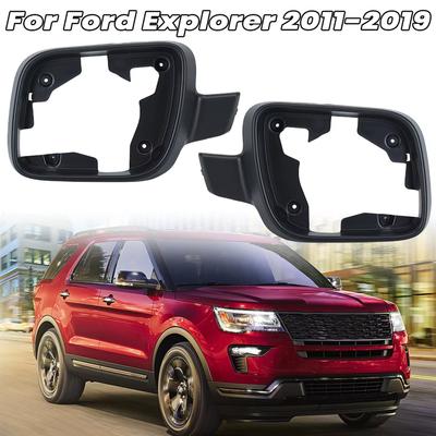 Side Door Mirror Glass Frame Holder Fit For Ford Explorer 2011 2012 2013- US Version Door Wing Mirror Frame Car Accessories