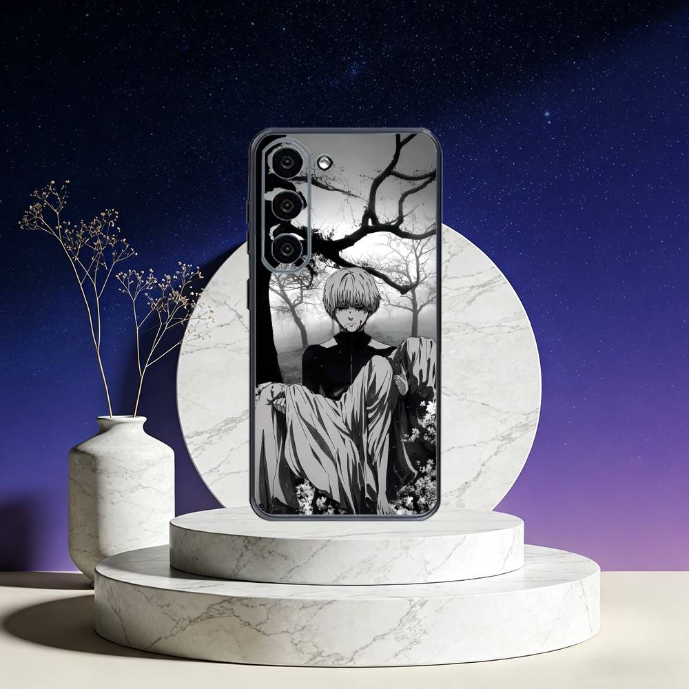 

Tokyo Ghoul Phone Case For Samsung Galaxy A73,A72,A71,A70,A53,A52,A51,Others Soft Black Cover Samsung a50 30s 50s