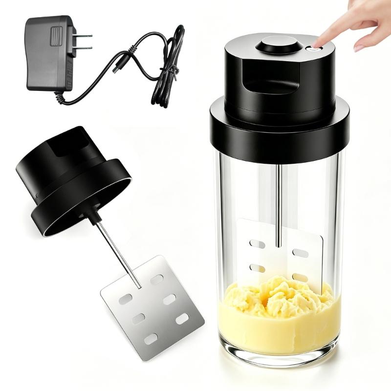 Glass Jar Electric Butter Churner for