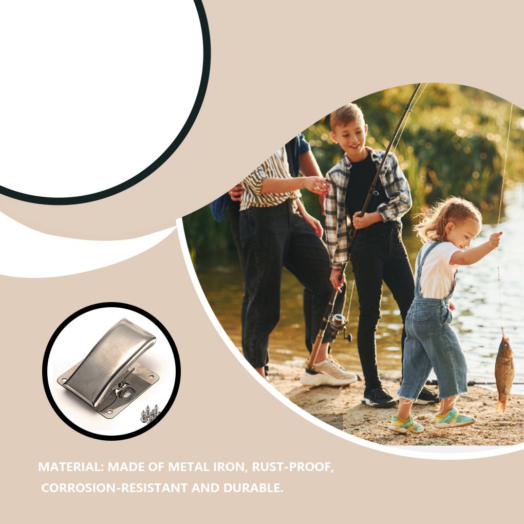 Deep-jaw Fish Tail Clip Wear-resistant Waterproof Cleaning Clamp Good Elasticity Fishes Fillet Clamps Clipboard