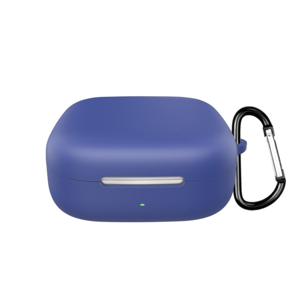

Противоударный чехол для наушников с карабином, защитная оболочка для зарядного кейса для HUAWEI FreeArc темно-синий