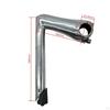 Quill Stem Bike Handle Bar Gooseneck Aluminum Alloy Easy Installation 25.4mm Handlebar Riser