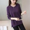 Classic Solid Color Autumn Winter Sweaters Women Long Sleeve Loose Korean All-match Knitting Bottoming Shirt Top