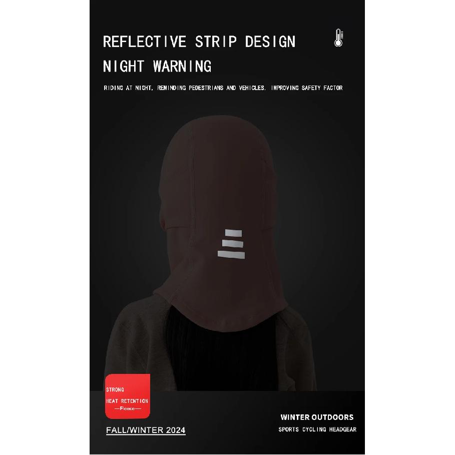 Children's Ski Warm Headgear Outdoor Windproof Cold-proof Cycling Mask Helmet Lining Balaclava Hat Men and Women