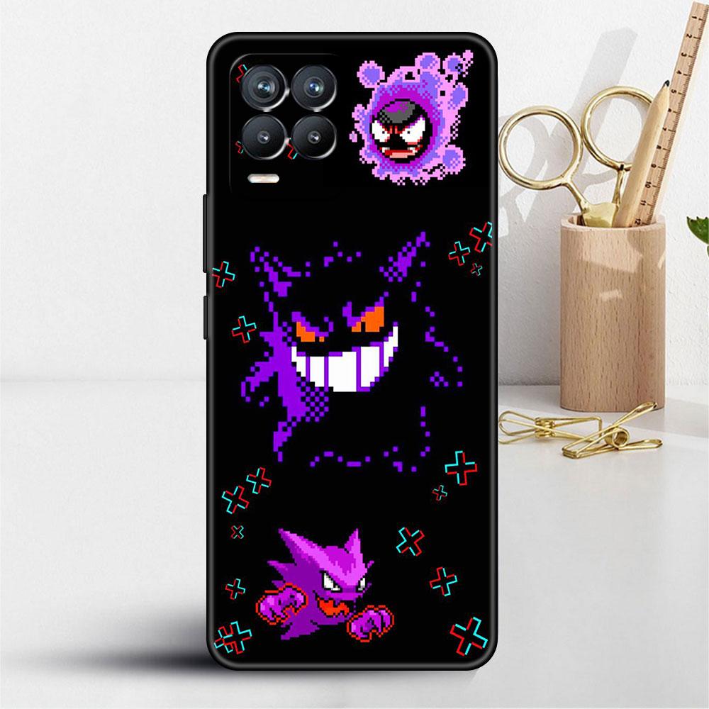 Husă Pentru Realme 8 C21y GT Neo 2 3 8i C21 7 C11 6 C12 C35 C3 GT 9 Pro C12 Husă Telefon Silicon TPU Japonia Anime Pokemon Gengar