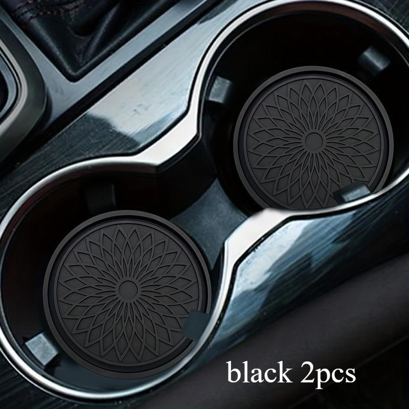 Новые автомобильные подставки под стаканчики, силиконовые коврики от проливания, термостойкие и пылезащитные автомобильные подставки для подстаканников, аксессуары для интерьера автомобиля