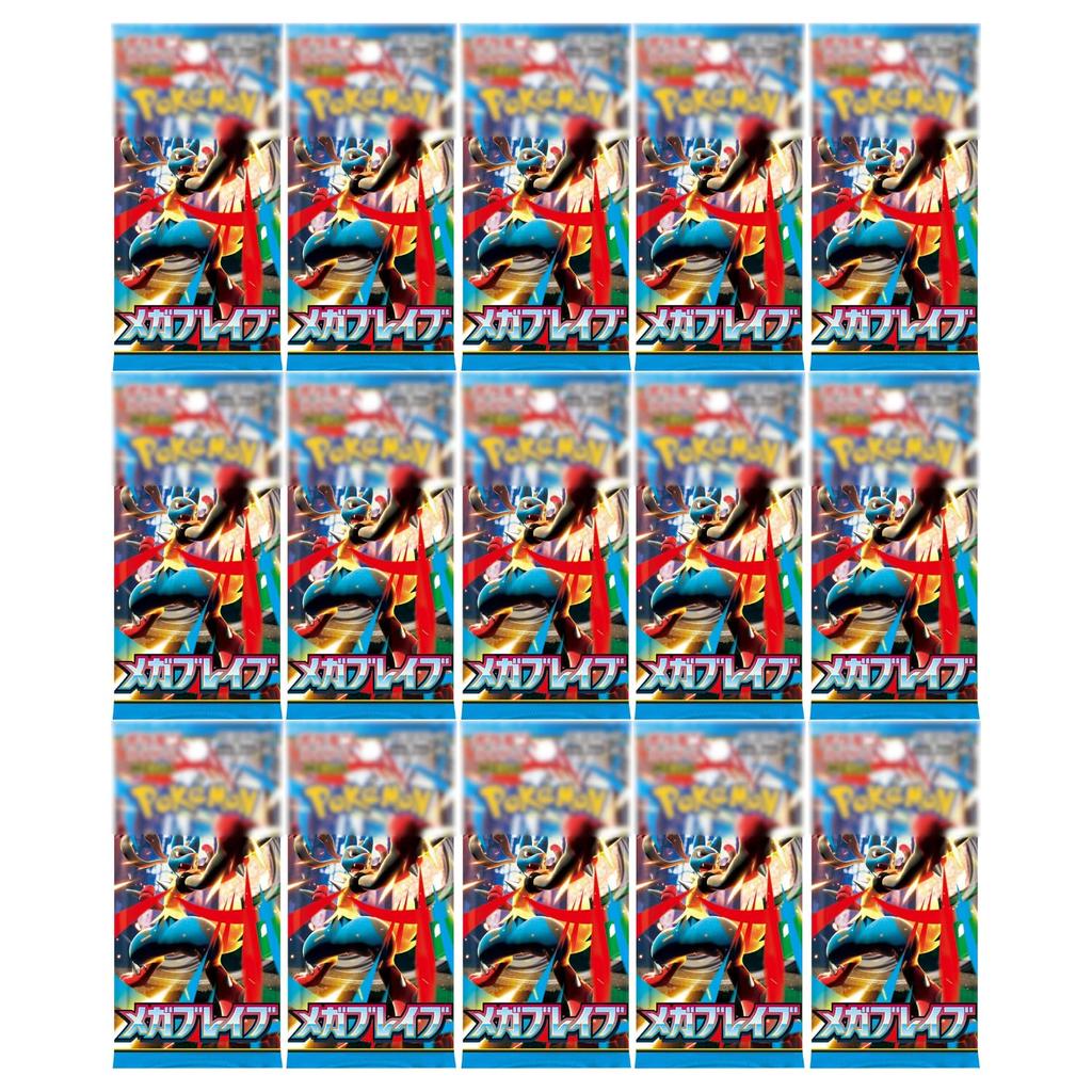 Mega Brave Card Game Expansion Pack Box 15-pack (Sold Individually)