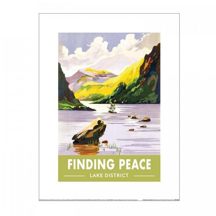 Railway Museum Finding Peace Lake District Print