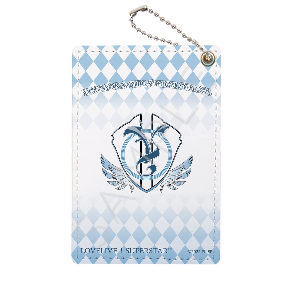 

SYNC INNOVATION Love Live! Superstar!! 2nd Edition XJ School Emblem Pass Case, H105 x W70mm, Faux Leather, SYNC-LLSP2PS-XJ