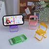 Mini Chair Mobile Phone Holder ABS Mini Phone Holder Sweet Mini Chair Phone Stand  Phone