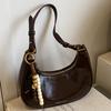 Handtasche im französischen Stil Damentasche Achseltasche Schlicht und stilvoll Pendler-Umhängetasche