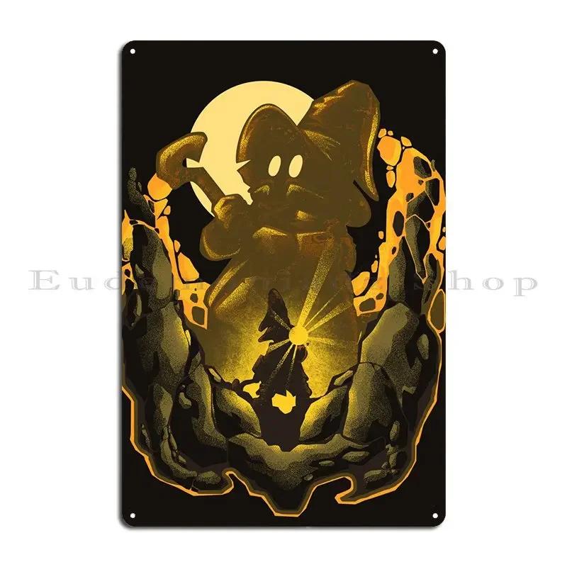 Attack Of Black Mage Metal Signs Pub Club Designing Designer Cinema Tin Sign Poster 20x30cm(7.8x11.8inch)