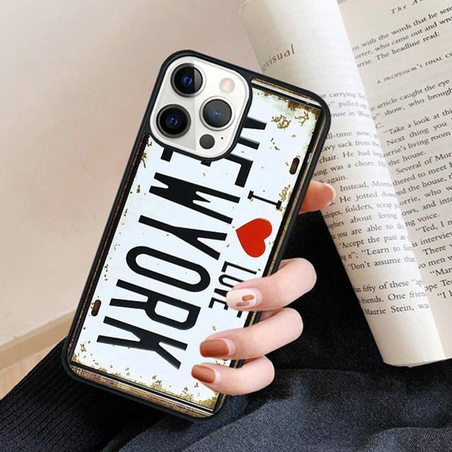 NEW YORK AMERICAN CITY Phone Case Back Cover for iPhone 17 Air 16 15 14 13 11 12 Pro Max Plus Fundas Coque